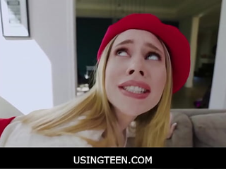 Usingteen - Freeuse Tiny Blonde Teen Stepdaughter Anytime Sex For Stepdad With Big Tits French Teacher - Anya Olsen, Anissa Kate