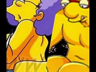 Milhouse se coje a la mam&aacute_ y t&iacute_a de su amigo bart