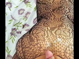 fishnet milf cummed and fucked again multiple times
